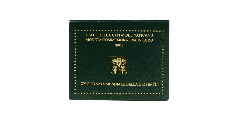 Vatican, 2 euro BU commémorative de la 1er année - Pontificat de Benoit XVI, 2010, C10757