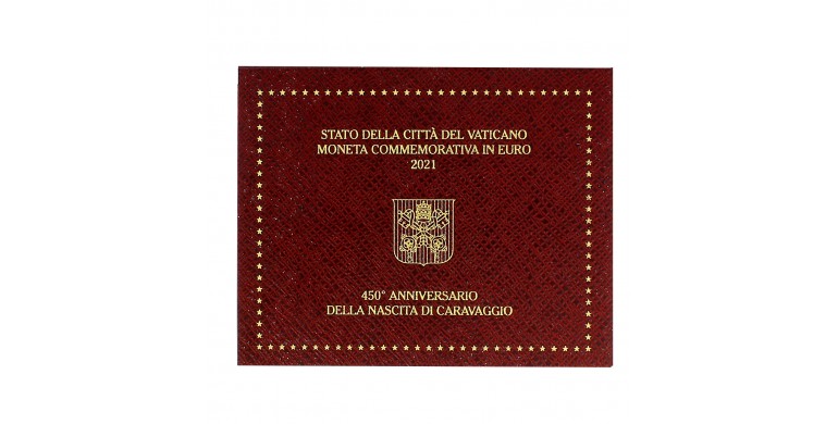 Vatican, 2 euro BU 450ème anniversaire de la naissance de Caravage, 2021, C10760