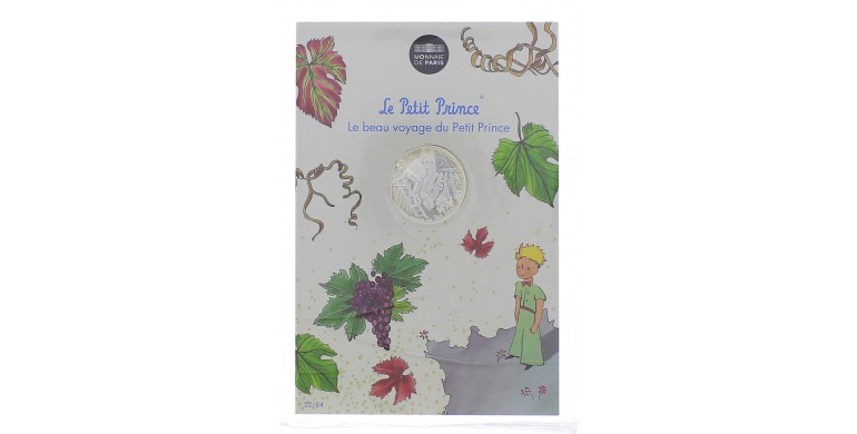 Monnaie de Paris, 10 Euro - Le Petit Prince " fait les vendanges", Argent, 2016, P16168