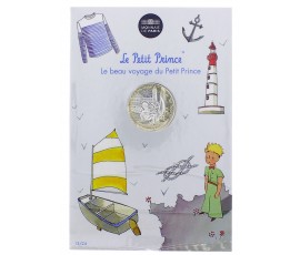 Monnaie de Paris, 10 Euro - Le Petit Prince " fait de la voile"" 13/24, Argent, 2016, P16175