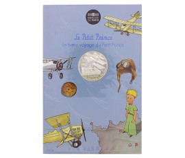 Monnaie de Paris, 10 Euro - Le Petit Prince " en avion" 16/24, Argent, 2016, P16176