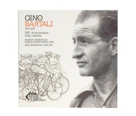 Saint-Marin, Série Euro BU 100 anniversaire de la naissance de Gino Bartali, 2015, 9 pièces, C10799