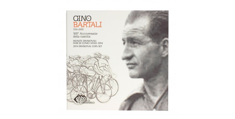 Saint-Marin, Série Euro BU 100 anniversaire de la naissance de Gino Bartali, 2015, 9 pièces, C10799