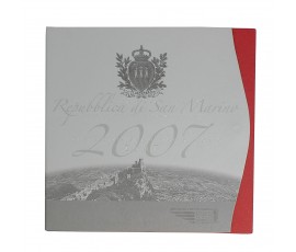 Saint-Marin, Série Euro BU, 2007, 9 pièces, C10809