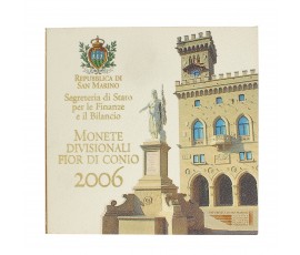 Saint-Marin, Série Euro BU, 2006, 9 pièces, C10819