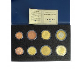 Grande-Bretagne, Set Europe de 8 médailles - Essai Euros, 2003, 8 pièces, C10837