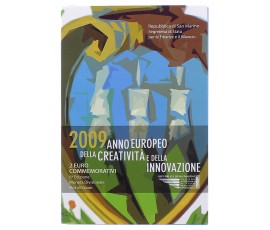 Monnaie, République de Saint Marin, 2 Euro - Année européenne de la créativité et de l'innovation, cupro-nickel, 2009, P16203