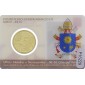 Monnaie, Vatican, 50 centimes Euro - Stamp and Coincard N°9, 2019, P16229