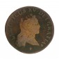 Monnaie, France, Demi-sol au buste enfantin, Louis XVI, cuivre, 1721, Reims (S), P15755
