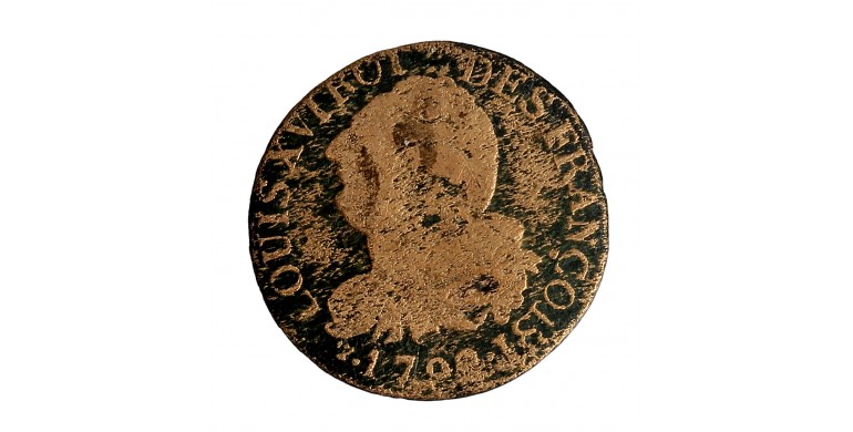 Monnaie, France, 3 Deniers dit "au faisceau", Louis XVI, cuivre, 1792, Limoges (I), P15756
