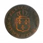 Monnaie, France, 1/2 sol, Louis XVI, cuivre, 1791, La Rochelle (H), P15757