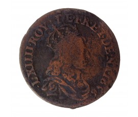 Monnaie, France, 1 Liard, Louis XIV, cuivre, 1658, Paris (A), P15760
