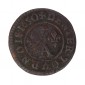 Monnaie, France, 1 Denier Tournois, Gaston d'Orléans, cuivre, 1650, Paris (A), P15763