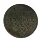 Monnaie, France, 1 Liard de France, Louis XIV, cuivre, 1656, Meung sur Loire (E),  P15765