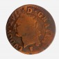 Monnaie, France, Liard de France, Louis XVI, cuivre, 1794, Bordeaux (K), P15773