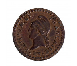 Monnaie, France, 1 Centime Dupré, Directoire, cuivre, An 6, Paris (A), P15785