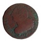 Monnaie, France, 2 Sols François, Louis XVI, métal de cloche, 1793, Strasbourg (BB), P15787