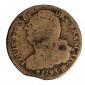 Monnaie, France, 2 Sols François, Louis XVI, métal de cloche, 1793, Strasbourg, P15813