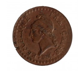 Monnaie, France, 1 centime Dupré, cuivre, An7, Paris (A), P15827