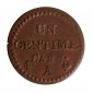 Monnaie, France, 1 centime Dupré, cuivre, An7, Paris (A), P15827