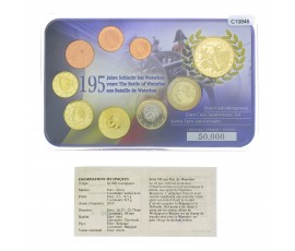 Belgique, Série Euro et médaille 195 ans bataille de Waterloo, 2004 à 2010, C10846