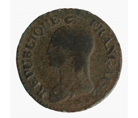 Monnaie, France, 5 centimes Dupré, Directoire, An 7, cuivre, Paris (A), P15838