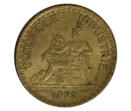 Monnaie, France , 1 franc Chambre de commerce , IIIème République, Bronze-aluminium, 1923,, P11557