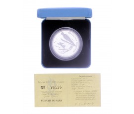 Monnaie de Paris, 100 Francs BE Alberville -Skieur alpin, Argent, 1989, Pessac, P161267