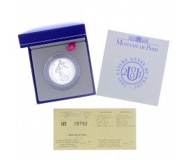Monnaie de Paris, 5 Francs Semeuse BU, Argent, 2001, Pessac, P16269