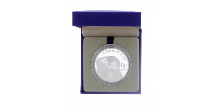 Monnaie de Paris, 10 Francs - 1/2 Euro BE Le baiser de Klimt, Argent, 1997, Pessac, P16270