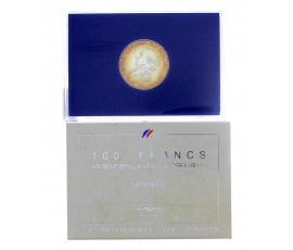 Monnaie de Paris, 100 Francs BU La Fayette, Argent, 1987, P16279