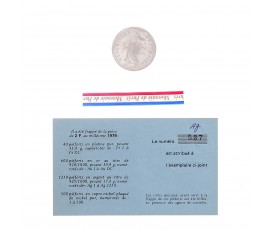 Monnaie de Paris, Piéfort 2 Francs Semeuse, Argent, 1979, Pessac, P16286