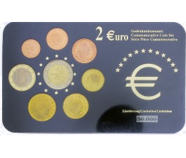Luxembourg, Série Euro, 2002 à 2008, 8 pièces, C10864