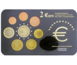 Lettonie, Série Euro, 2005 à 2007, 8 pièces, C10875
