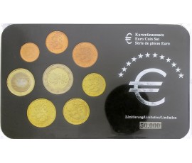 Finlande, Série euro, 1999 à 2001, 8 pièces, C10877