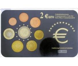 Luxembourg, Série Euro, 2002 à 2006, 8 pièces, C10883