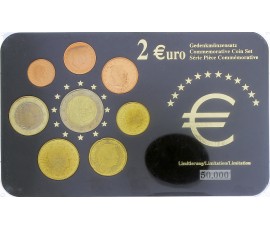 Luxembourg, Série Euro, 2005 à 2007, 8 pièces, C10884