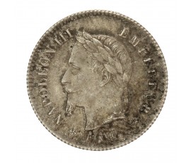 Monnaie, France, 20 centimes, Napoléon III, 1867, Argent, Paris (A), P14447