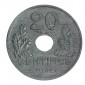 Monnaie, Etat Français, 20 centimes, Zinc, 1941, P14454
