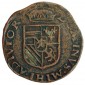 Monnaie, Duché de Brabant, Liard, Philippe II, Cuivre, 1592, Maastricht, P11573