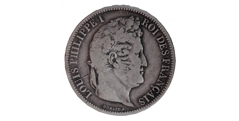 Monnaie, France, 5 Francs, Louis Phillipe I, Argent, 1831, Bordeaux (K), P14307