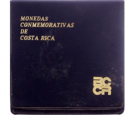Costa Rica, Monnaies commémoratives 5, 10 et 20 colons, 1975, 3 pièces, C10910