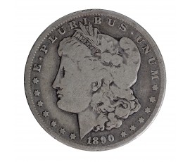 Etats-Unis, 1 Dollar Morgan, Argent, 1890,  Nouvelle Orléans (O), P15571