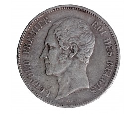 Monnaie, Belgique, 5 Francs, Léopold Ier, 1853, Argent, P15591
