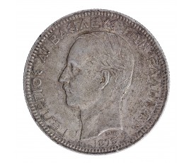 Monnaie, Grèce, 5 Drachmes, Georges Ier, Argent, 1875, Paris (A), P15593