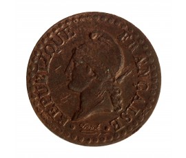 Monnaie, France, 1 Centime Dupré, IIe République, cuivre, An 7, Paris (A), P15600