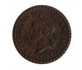 1 centime Dupré, Ier République, Bronze, 1848, Paris (A), P15613