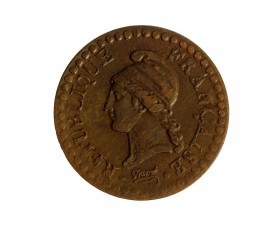 Monnaie, France, 1 centime Dupré, IIe République, cuivre, An 7, Paris (A), P15618
