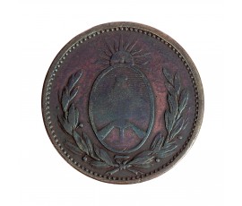 Monnaie, Argentine, 1 Decimo, Buenos Aires, cuivre, 1823, P15626