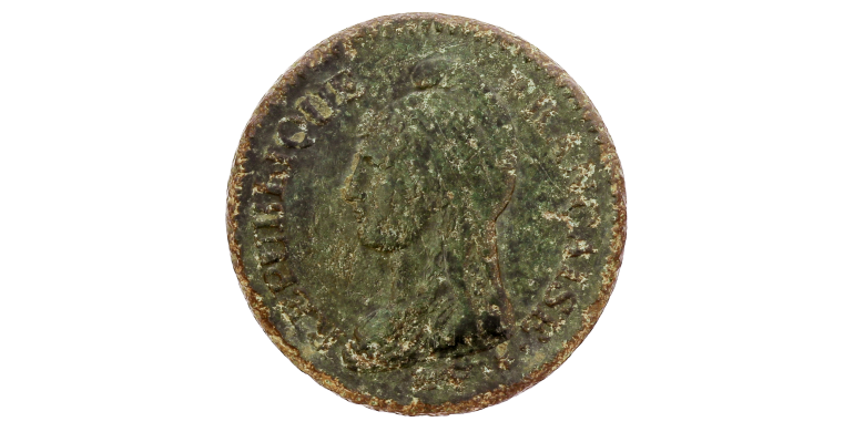 Monnaie, France, 1 Décime Dupré, Ier République, cuivre, An 7, Paris (A), P15639